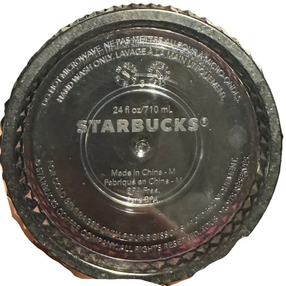NWOT Starbucks Black Studded Tumbler 2020 Iridescent Fall HALLOWEEN Gunmetal - Picture 9 of 9